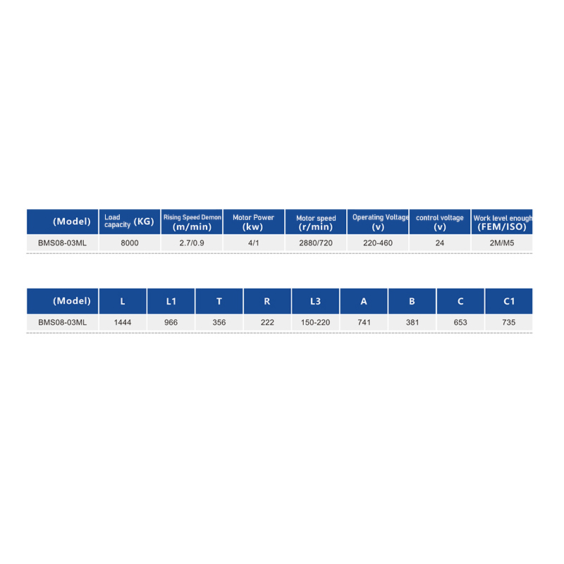 European Electric Chain Hoist (8t Operating Type)