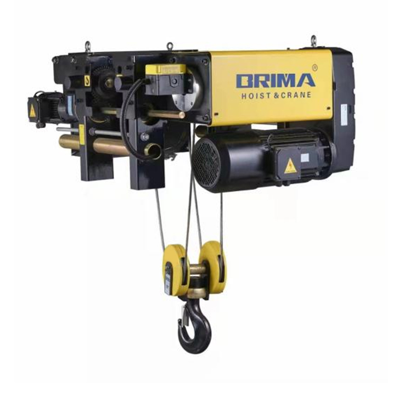 European Style Wire Rope Electric Hoist Single Beam 