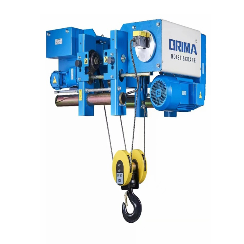 European Style Wire Rope Electric Hoist Single Beam 