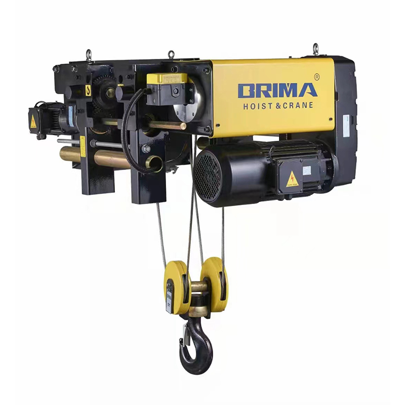 European Style Wire Rope Electric Hoist Single Beam 